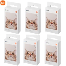 Xiaomi zink pocket printer papper självhäftande foto färgtryck 3- tum mini pocket fotoskrivare snabb