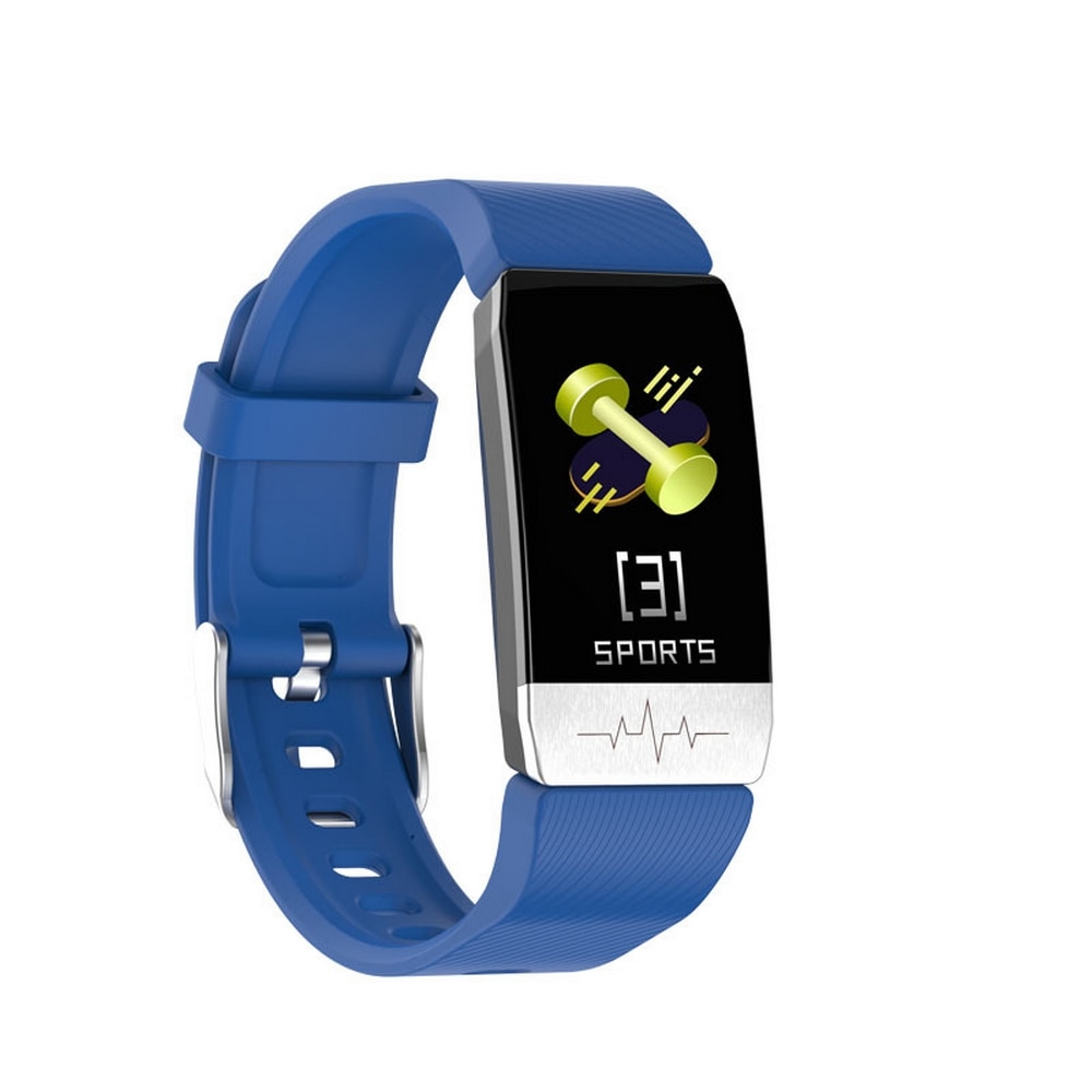Smart armbånd termometer kropstemperatur måling sundhed 3 in 1 puls smartwatch vandtæt fitness tracke