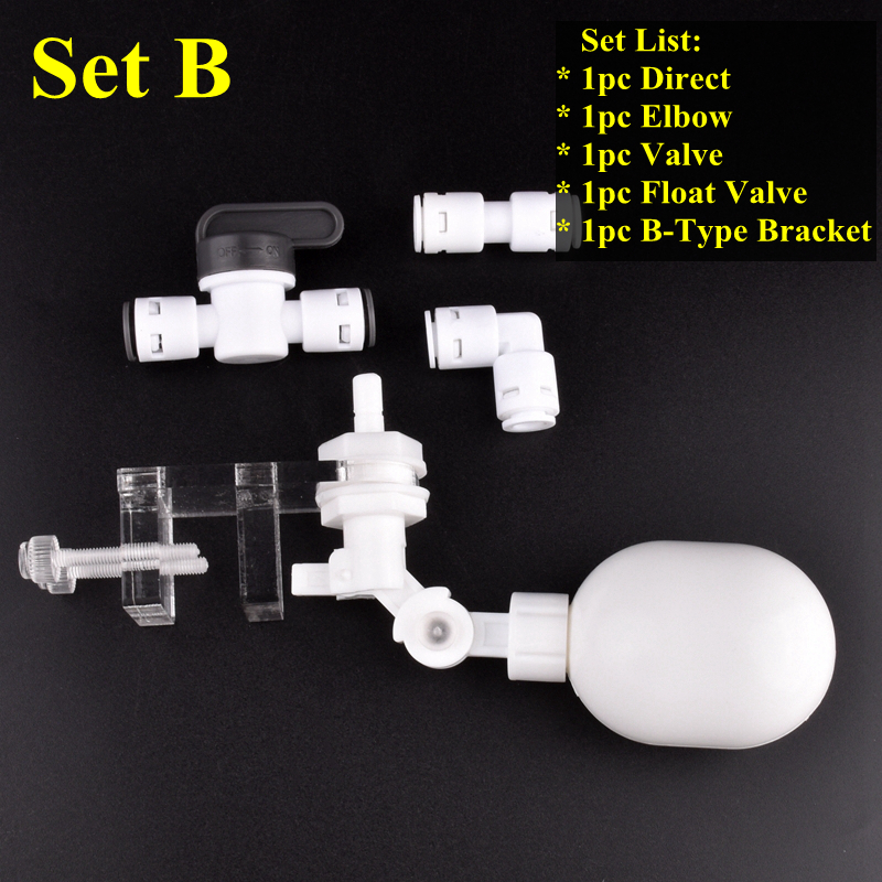 1/4 "6,35mm Wasser Spender Ball Schwimmer Ventil einstellen Aquarium Panzer Automatische Wasser Nachfüllen Adapter Einstellbare Höer Schwimmer ventil: verrotten