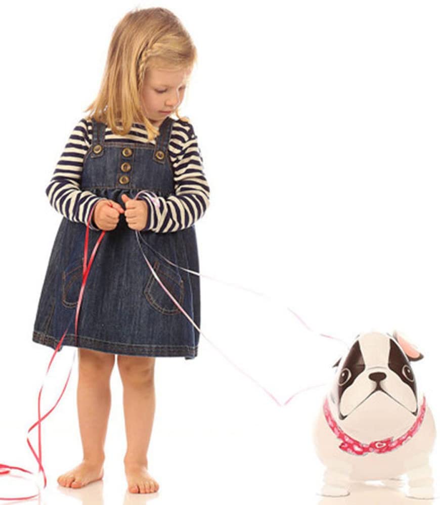 Helium-filled walking pet dog balloon 6 puppies children balloon animal theme birthday party decoration