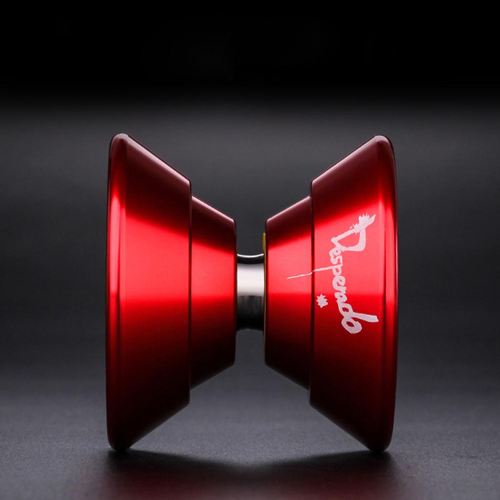 Unresponsive YOYO N5 Alloy Yo-yo for 1A 3A 5A String Trick Play - Red