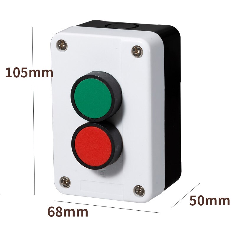 Met Pijl Symbool, Start Stop Zelfsluitende Waterdichte Schakelaar Noodstop Industriële Houvast Control Box: BOX -3
