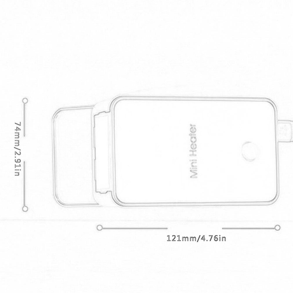 mini grzejnik biurowy przenośny ambona mały grzejnik akademik mała moc prędkość gorąca dmuchawa grzejnik przewód grzejny 220V CB