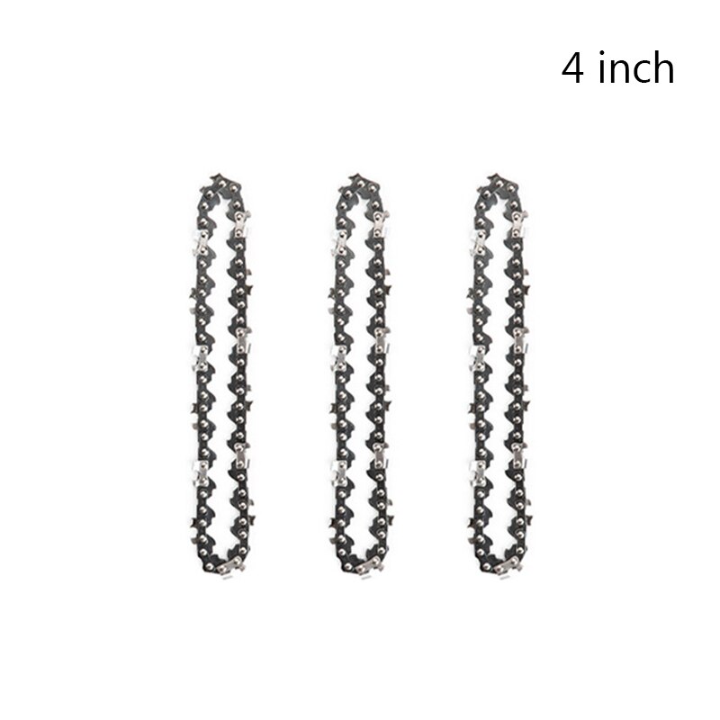 4 6 Inch Chains for 4/6 Inch Electric Saw Chainsaw Chain 6 Inches Electric Saw Parts,4 6 Inch chainsaw guide plate: 4 inch-B