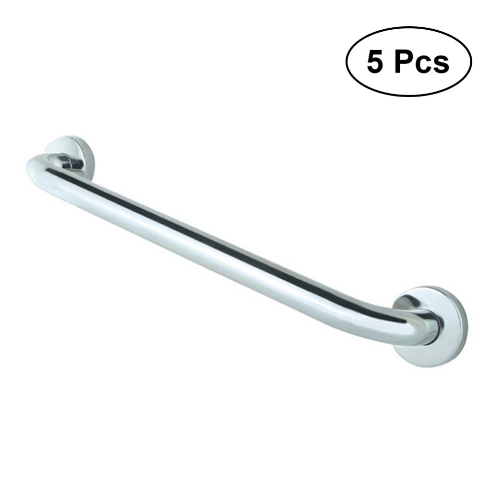 1pc Old People Toilet Bathroom Bathtub Handrail Safety Grab Bar Stainless Steel Handle Armrest Safety Hand Rail Support Assist B: As Shown 2