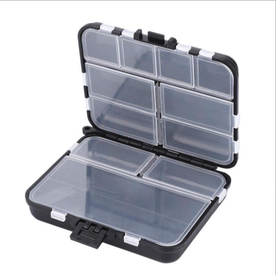 Sea Fishing Tackle Box Portable Plastic Fishing Tool Box Reinforcement Fishing Parts Sorting Box Pesca