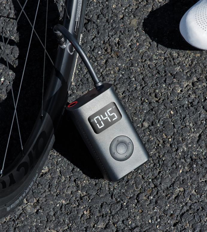 Xiaomi mijia inflável pressão dos pneus monitor digital portátil compressor de pneus multi-bocal para o futebol bicicleta pneu de carro