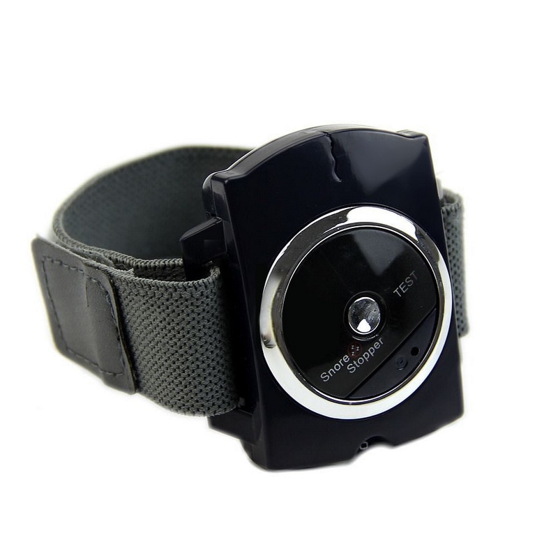 1pc Anti ronquidos anulador de ronquidos pulsera bloqueador tapón infrarrojo Anti Ronflement Anti Ronco ayuda Anti Snurk para la salud dormir