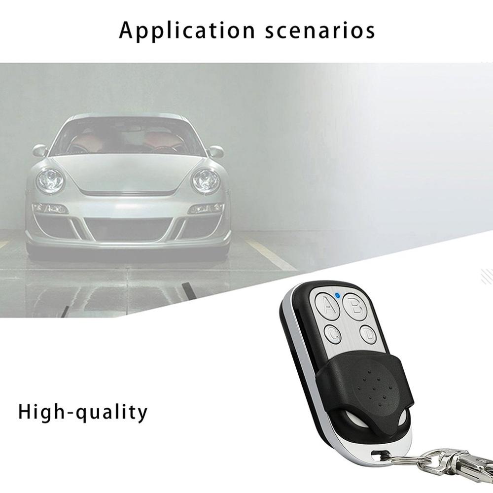 Wireless Universal RF Remote Control Learning code Remote Control 4 Channel For Gate Garage Door Wireless Remote Control