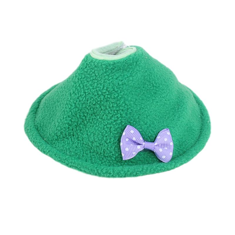 1Pc Vogel Erholung Weiche Kragen Elisabethanischen Nacken Kragen Papagei Kragen Einstellbare Halsbänder 4 Farben Kakadu Liebe Vogel Zubehör: 1pc Grün / M