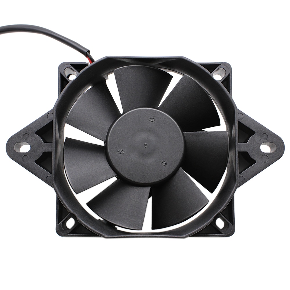 Nuoxintr Motorcycle Radiator Electric Cooling Fan Black For 150-250cc ATV Kart Quad Dirt ATV