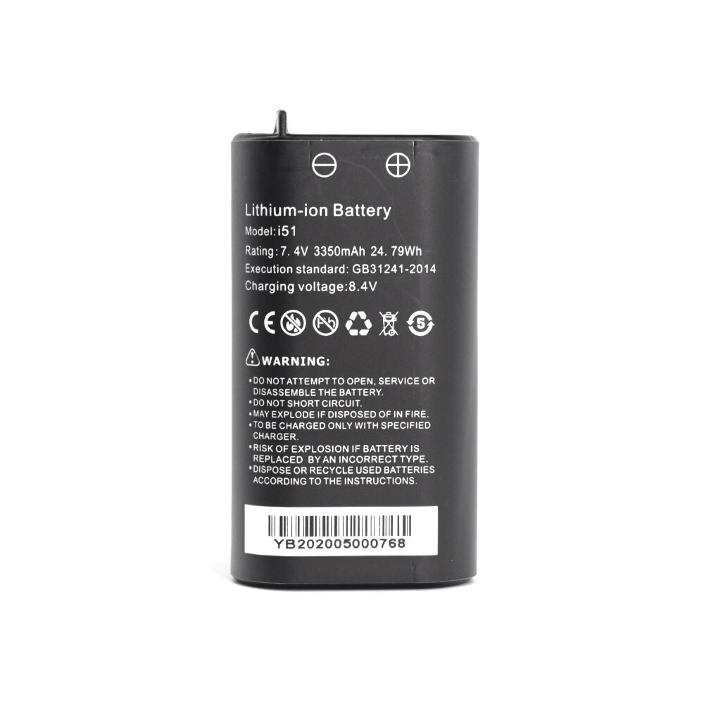 CCTV Tester Battery 7.4V 3350mAh Lithium Ion Polymer Battery for IP Camera 8MP CVI CVBS CCTV Tester Monitor 9651 camera tester