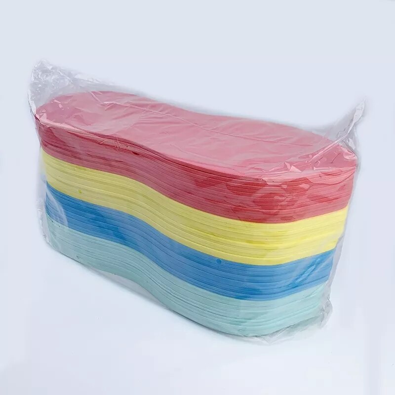 10 Pairs Disposable Flip Flops Tools Slippers for Beauty Salon Hotel Foam Slippers Manicure Pedicure For Salon Spa EVA Sandals