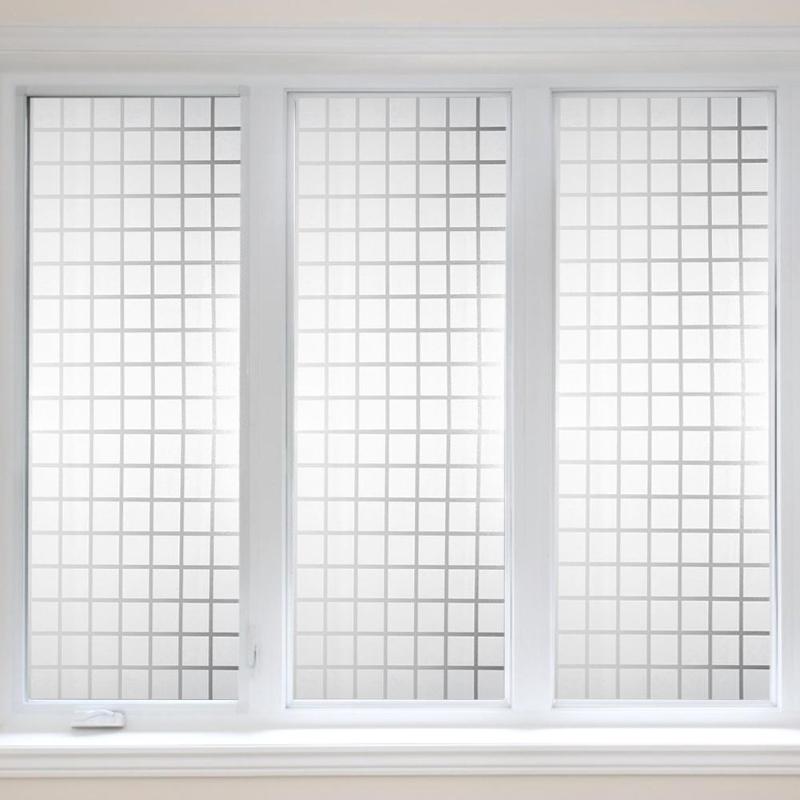 Frosted Glass Wall Sticker Static 3D Self-adhesive Window Cellophane Frosted Balcony Sunscreen Film Film for Kitchen Decoration