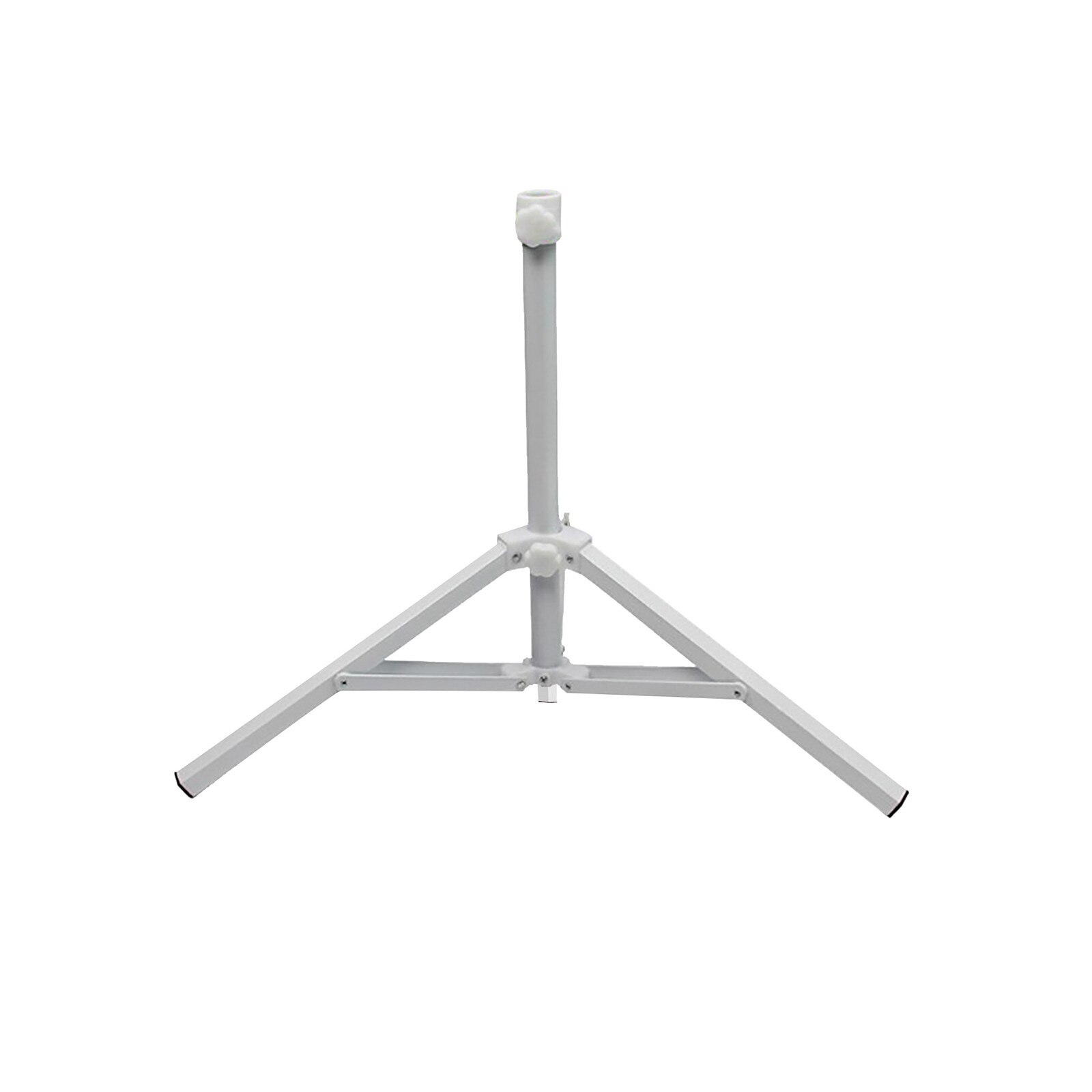 Sterdecoratie naturel rood met staaf op voet 20x9,5x50cm
