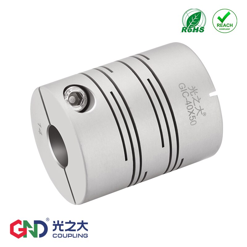 GIC aluminum alloy parallel clamp series shaft coupling for encoder step motor