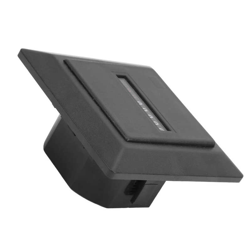 Genentator Timer Tools Digital Display Hour Meter AC 220‑240V 50Hz Timer Tools for Engineering Machinery 0.3W Hour Meter