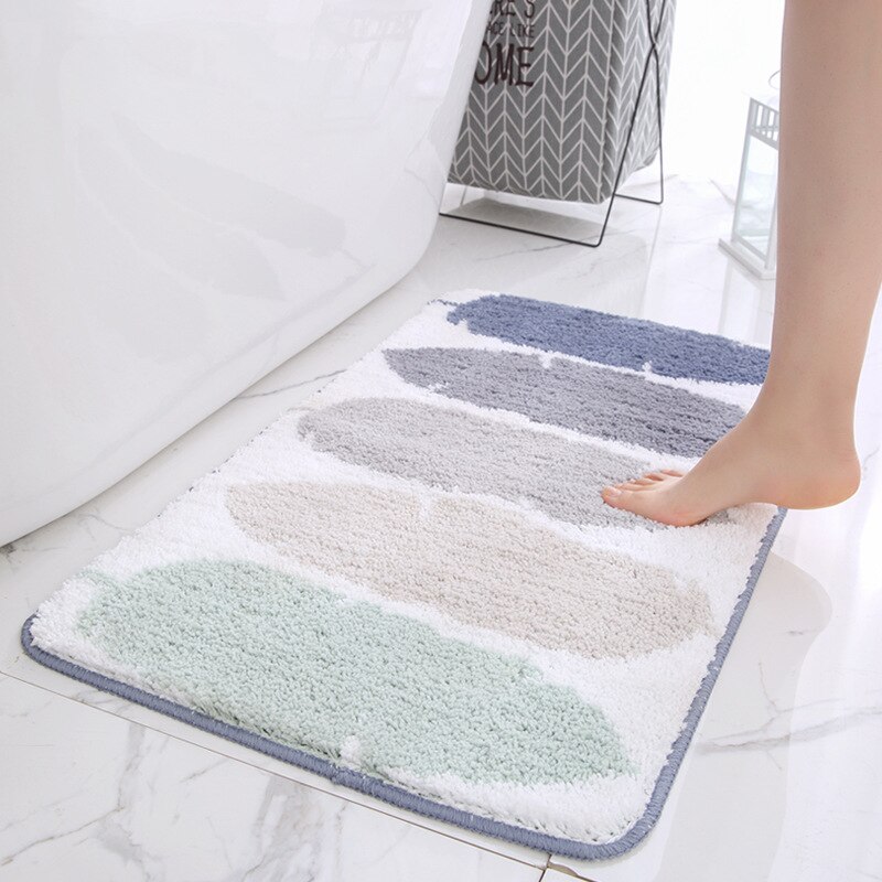 lavable paillasson d'entrée noir drôle tapis de sol cuisine Long tapis extérieur couloir tapis avant porte tapis d'entrée: 05 / 50x80cm