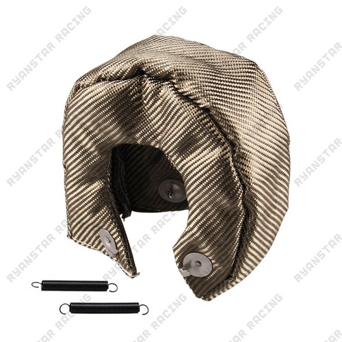 TITANIUM turbo heat shield T3 turbo blanket fit for universal turbine housing turbo charger TB003: Default Title