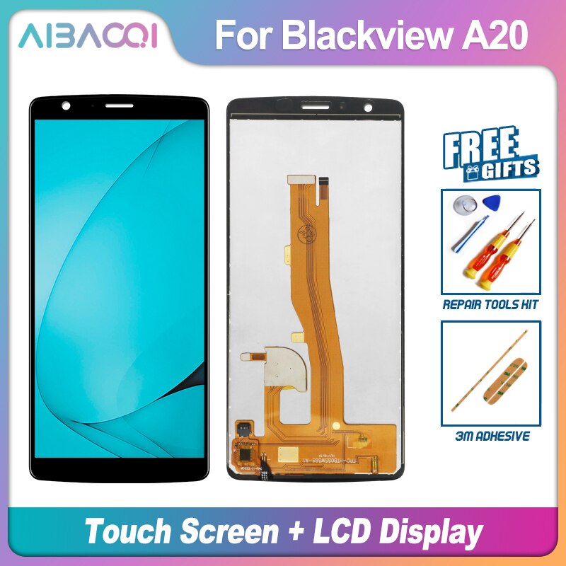 Touch Screen + Lcd Beeldscherm Vervanging Voor Blackview A8 Max/A20/A20 Pro/A30/a60/A60 Pro/A70/A80/A80 Pro Telefoon: For A20