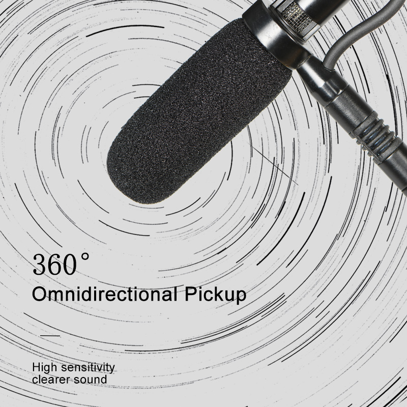 Mini-Saxophon, 3-polig, 4-polig, Mikrofon, XLR, 3,5-mm-Stecker, Musikinstrument, Mikrofon, omnidirektionaler Typ, Saxophon-Mikrofon, Kunststoffbox Ich bin-20