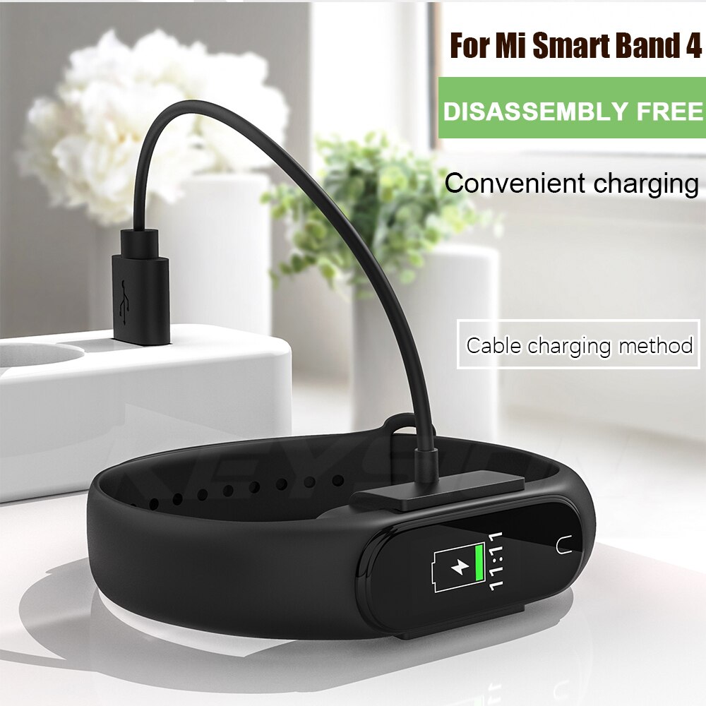 KEYSION Demontage freies Schnelles Ladegerät Kabel Für Xiao mi mi Band 4 globale USB Ladegerät Lade Dock für Xiao mi mi Smart Band 4