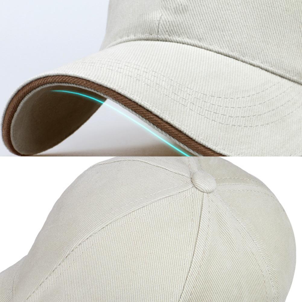 ! Gorra de béisbol curvada para hombre y mujer, gorro de béisbol ajustable, para exteriores