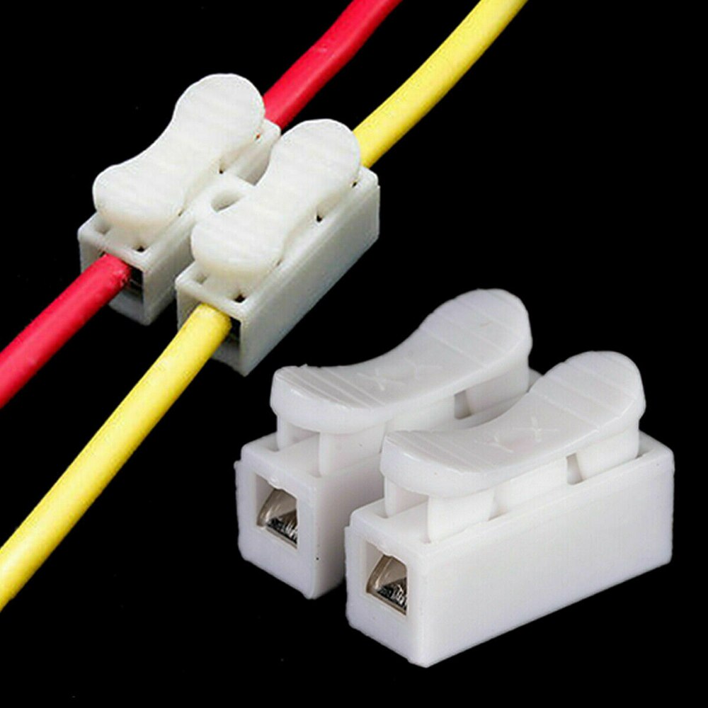 Self Locking Electrical Cable Connectors Quick Splice Lock Wire Terminals Connected To 0.5~1.5mmÂ²