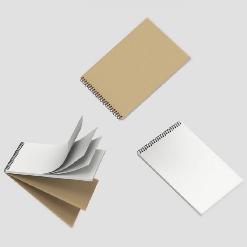 A4 Men Sketchbook School Notebook Male Body Outline Template Drawing Pad Block, Double-sided 50 Sheets Paper