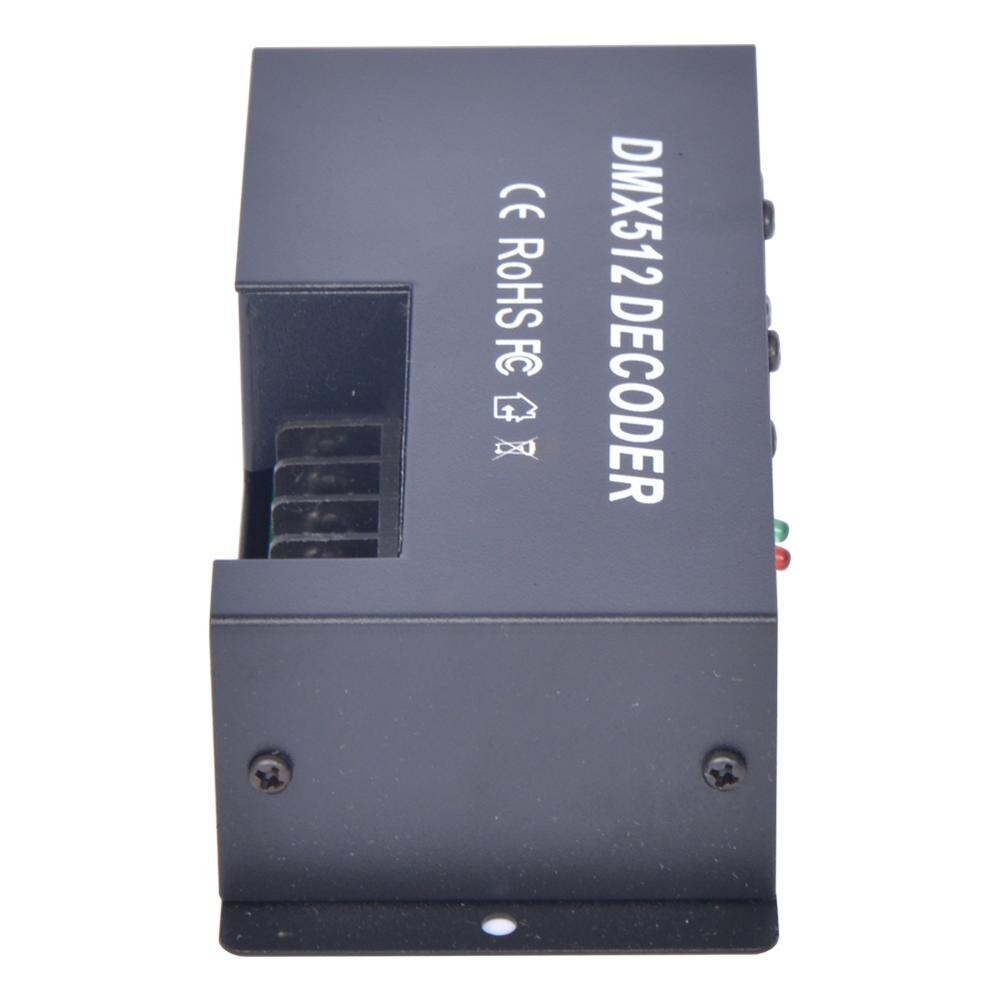 DMX512 4CH 4-channel RGBW dimming controller RGBW light bar module 12~24V 5A/CH FOR 5050 RGBW LED strip