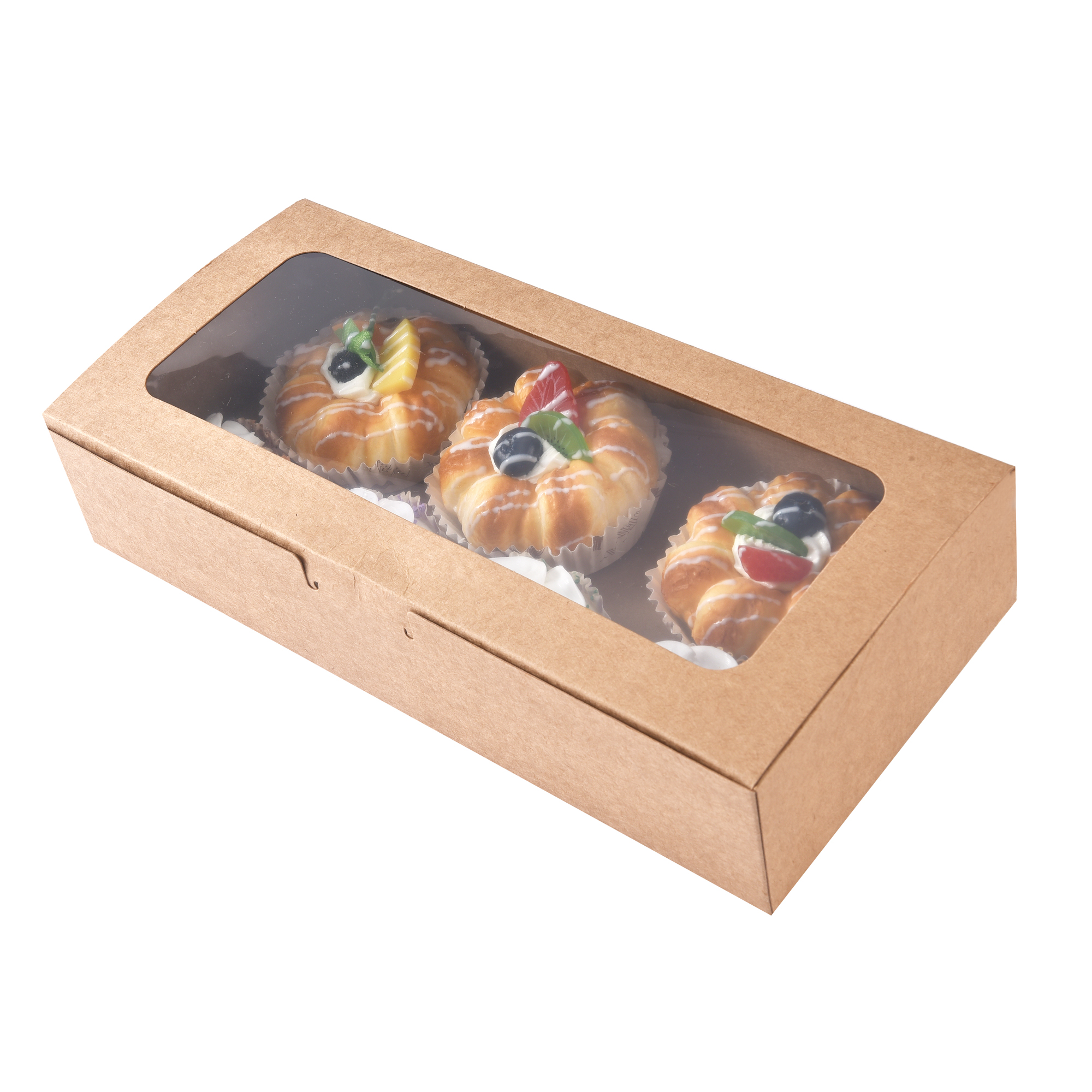 25Pack Cake Dozen Goodies Dozen Cookie Dozen Partij Gunst Dozen Papier Dozen Voor Verjaardagsfeestje En Voor Bruiloft met Venster