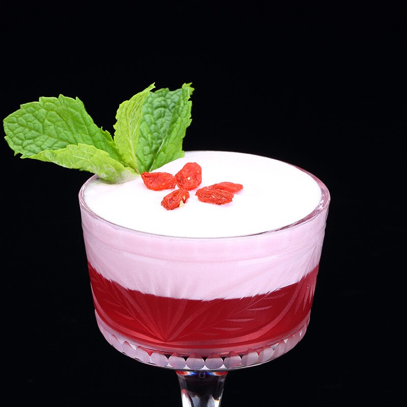 Europa krystallglass vinglass martini glass håndlaget krystall utskåret cocktail kopp dessert kopp beger vin kopp bar drinkware