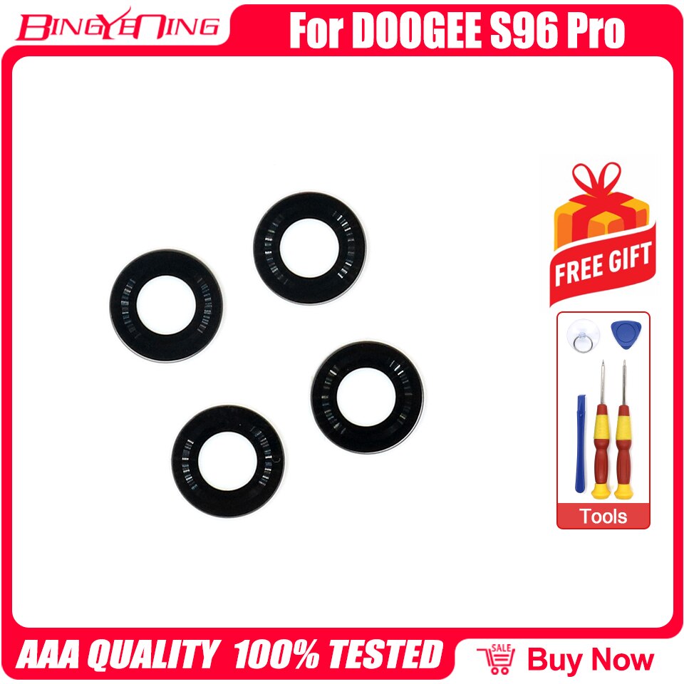 100%  originale til doogee  s96 pro batteri cover bagcover reservedele med højttaler + bagkamera linse telefon