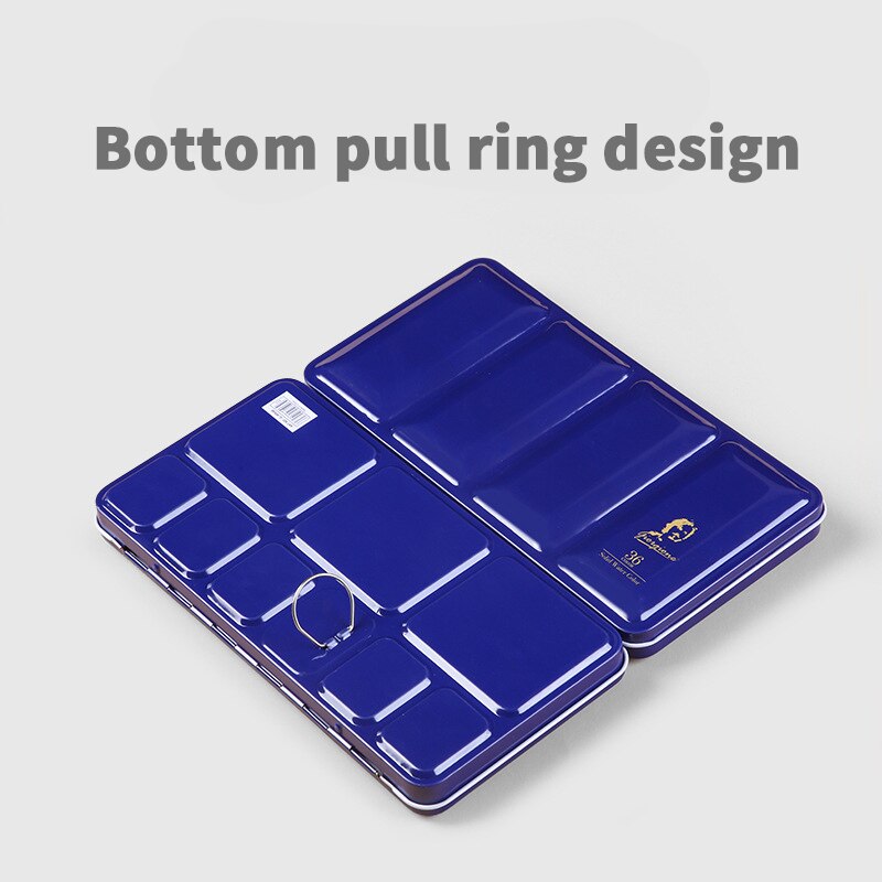 Giorgione High-End Kunstenaar Aquarel Verf Set Bevat Parelmoer Kleur Met Aquarel Kwast In Een Draagbare Metalen Doos