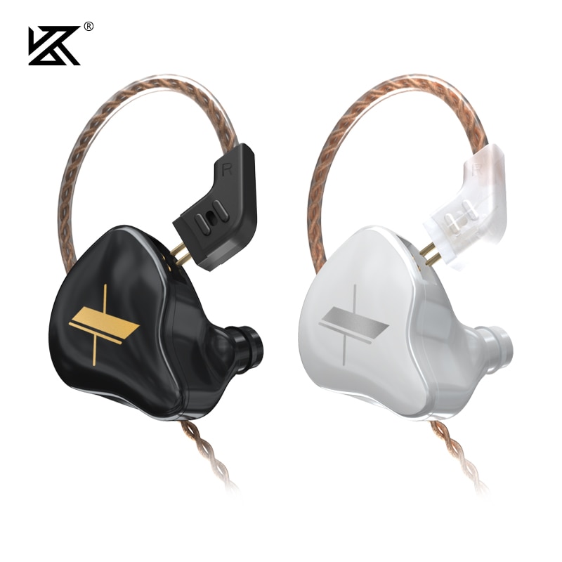 Kz Edx Oortelefoon 1DD Drivers Hybrid Hifi Bass Oordopjes In-Ear Monitor Noise Cancelling Sport Koptelefoon