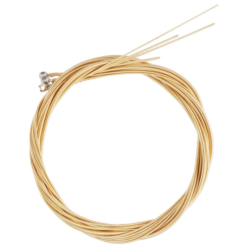 Guitar Strings Wound Electric Guitar Strings Bronze Winding Carbon Steel Core Bright Tone Perfect Intonation Stability: 4 Strings