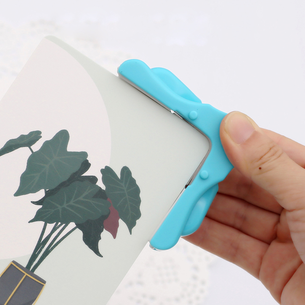 R5 DIY Mini Corner Rounder 5mm Card Paper Punch Craft Fillet Corner Cutter Circle Pattern Photo Cutter Tool Stationery