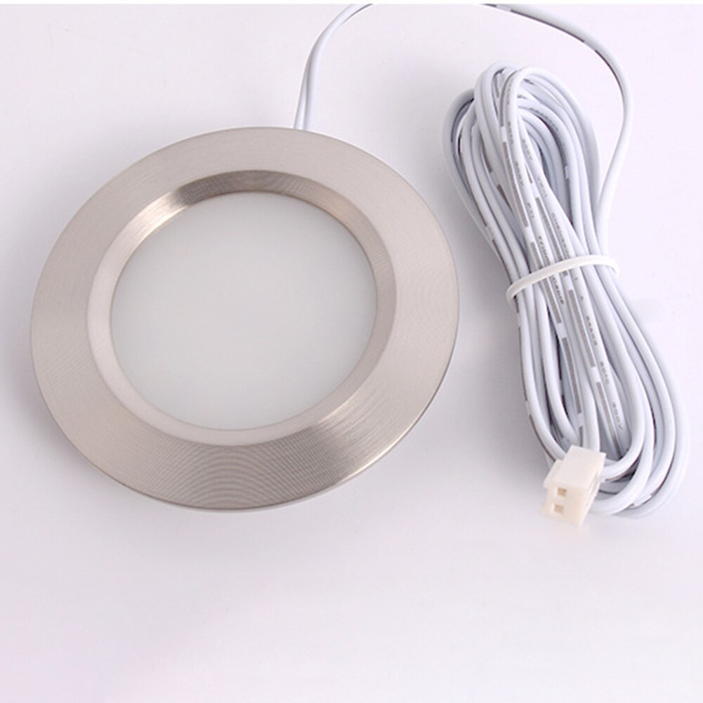 5PCS 12V Low Voltage Ultra-Thin Concealed Mini LED Downlight LED Display Cabinet Light Kitchen Cabinet Light With HUB Adapter: 5PCS Silver warm