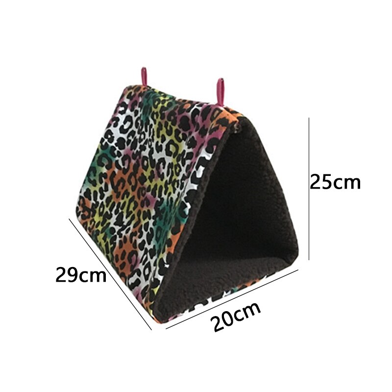 Warm Kooi Nest Tent Vogel Opknoping Cave Papegaai Schommel Speelgoed Kooi Nesten Papegaai Hangmat Vogel Opknoping Bed House Pluche winter