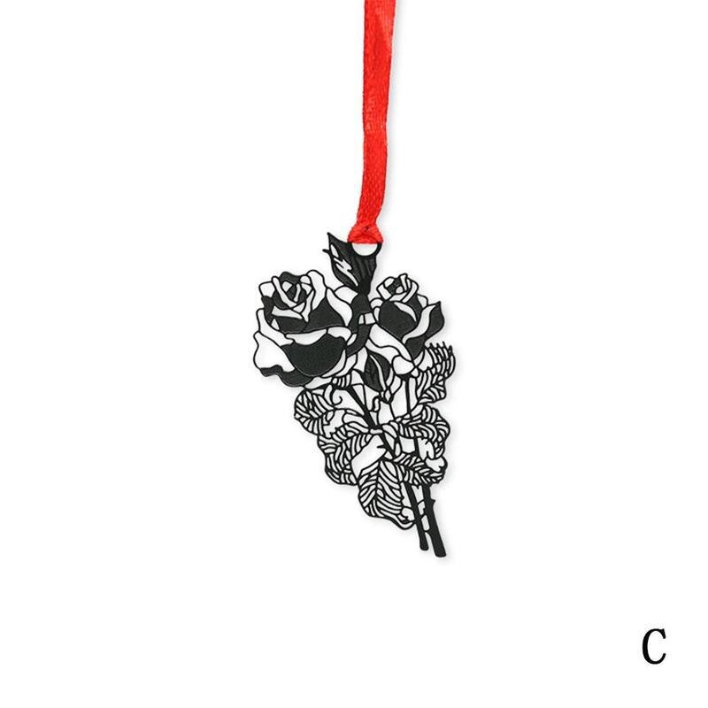 Chinesischen Traditionellen Stil Lesezeichen Diy Kawaii Schmetterling Vogel KäFeige Feder Blume Metall Lesezeichen Für Buch Kreative Schreibwaren: C