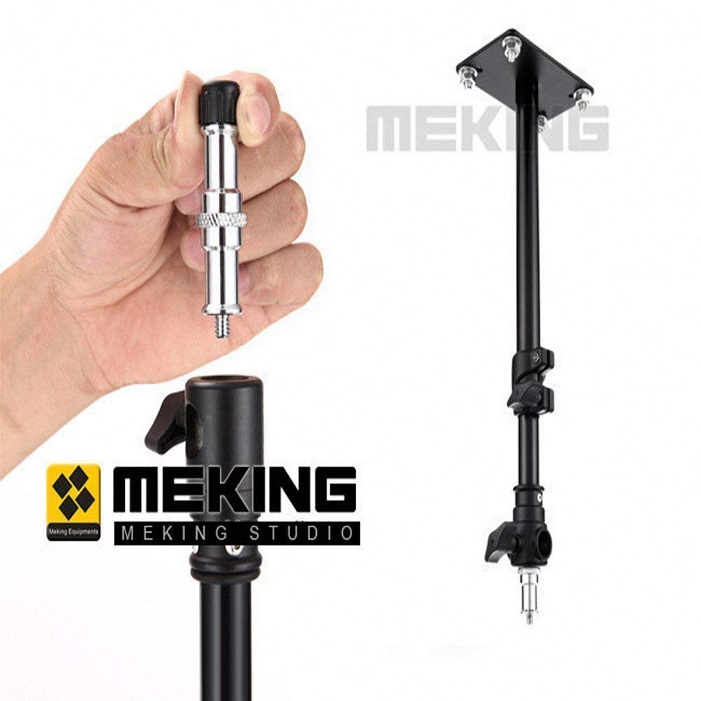 Meking Photography Photo Studio Video Wall Ceiling Mount Stand Overhead with 1/4" Thread for video camera wall mount