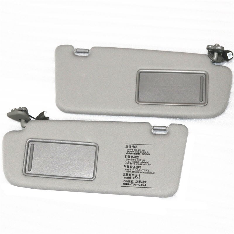 Auto-onderdelen Zonnescherm Met Cosmetische Spiegel Voorruit Zonneklep Assy Voor Santa Fe Cm 06-09 Oem 852102B510 852202B510