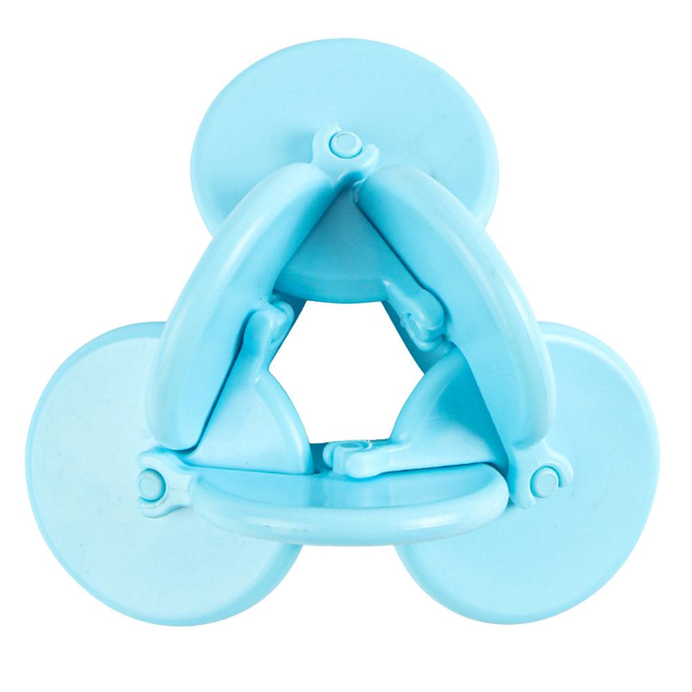 Jouet circulaire torsadé pour soulager l'anxiété, gadgets innovants pour enfants adultes, soulagement de l'éducation, décompression: Light Blue