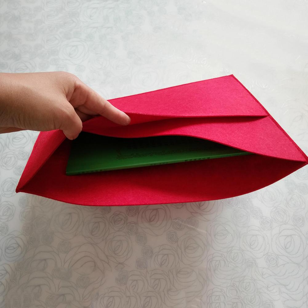 Felt Envelope A4 File Pocket Document Bag Holder Organizer School Office Supply