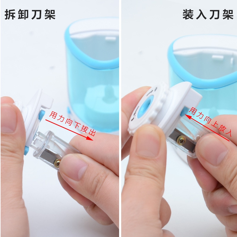 Electric Pencil Sharpener Automatic Mechanical Save Both Time and Labour Cute Kawaii Student School and Office Supplies