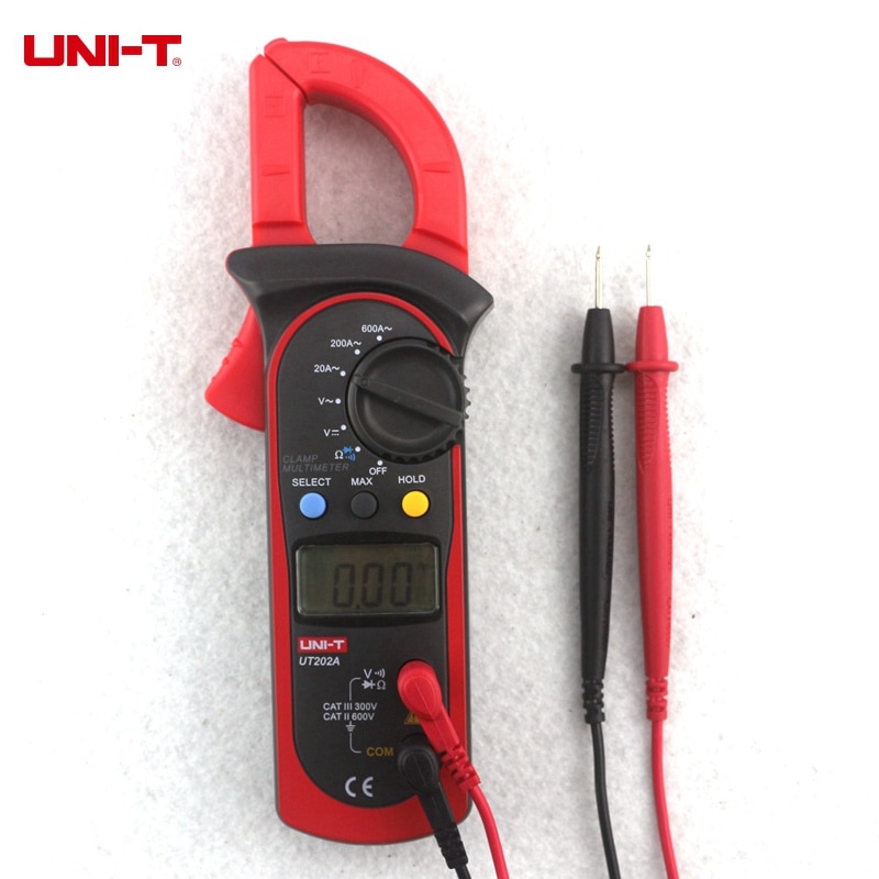 UNI-T UT202A UT201 UT202 Digitale Multimeter Ac/Dc Voltmeter Ac Current Meter Weerstand Multi Tester