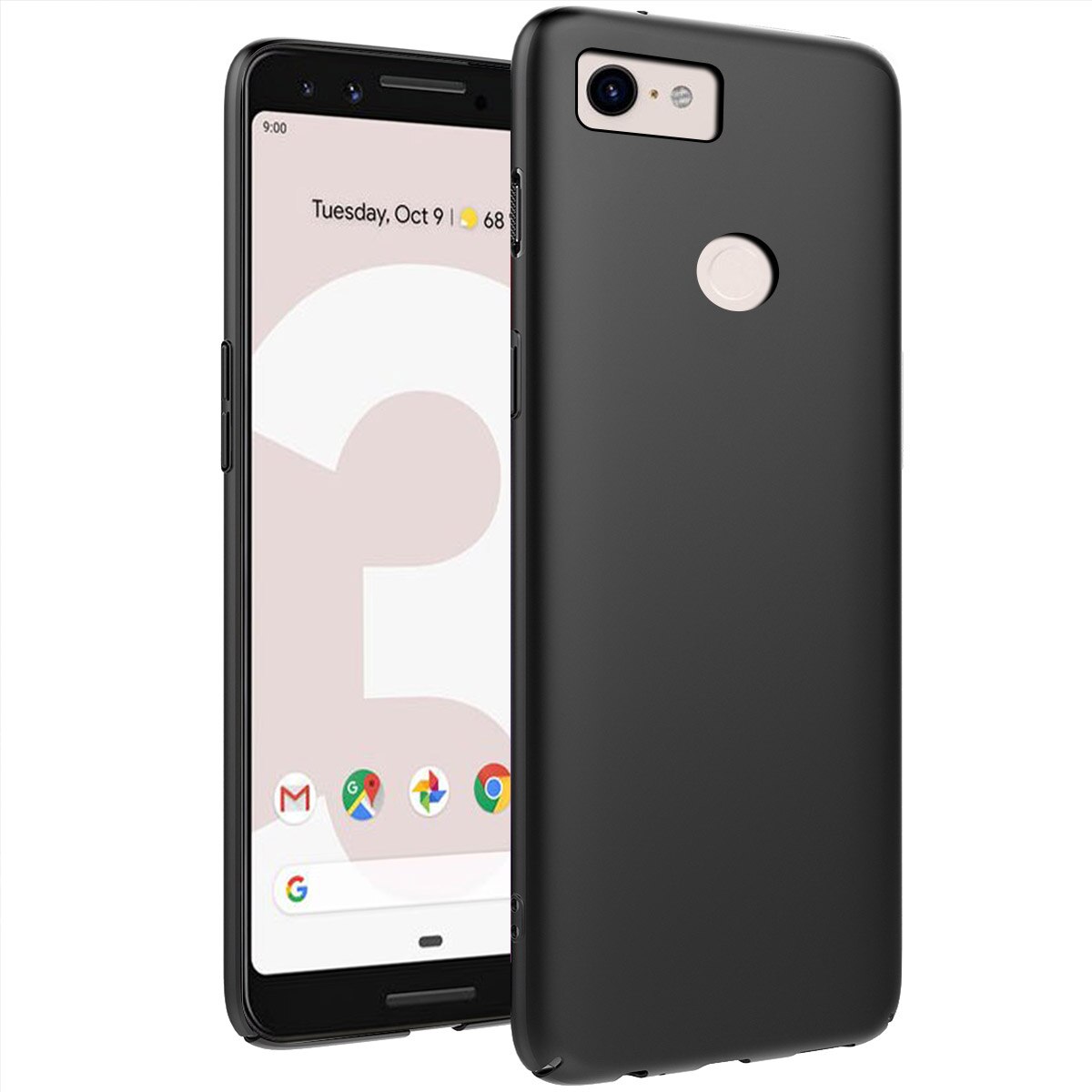 Für Google Pixel 3a 2 3 4 3 XL 3a XL 4 XL Telefon Zurück Fall Slim Fit Weiche TPU stoßfest Telefon Fall Matte textur Schutzhülle: Google Pixel 3 XL