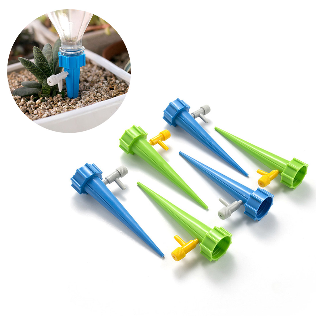 DIY Micro Drip Irrigation System Plant Self Watering Garden Hose Kits for Plants Indoor Household Waterers Bottle