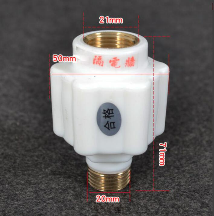 Utlegg isolasjon vegg instant varmtvannsbereder deler 1/2 "