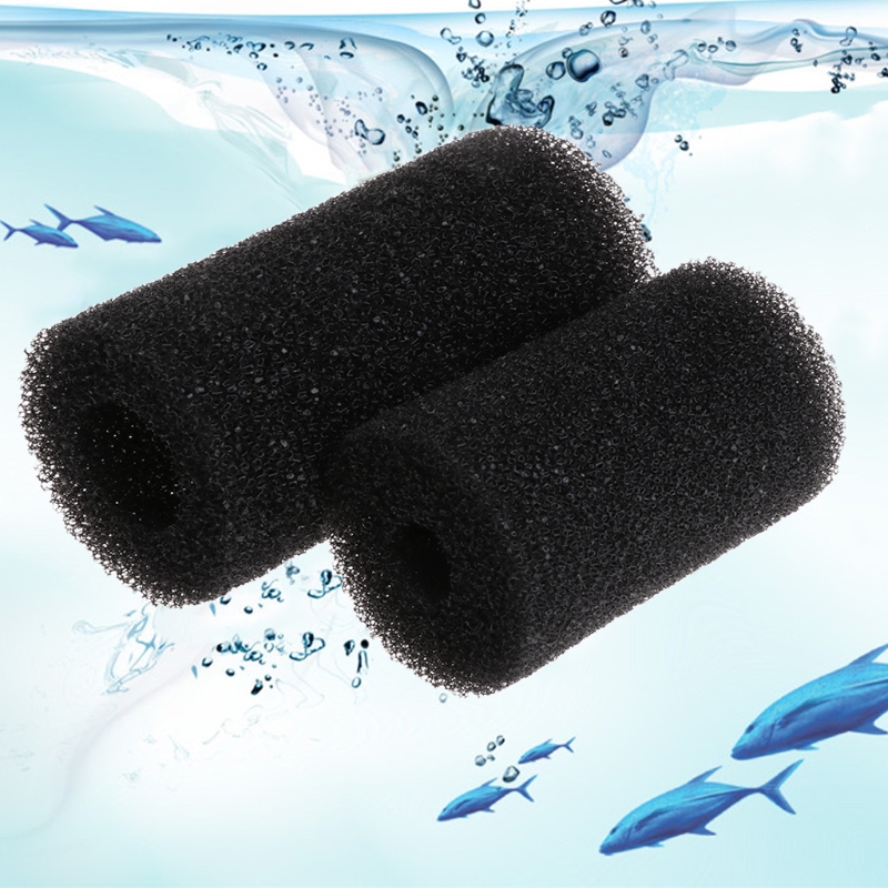 5 pacote pré-filtro esponja aquário pré filtro rolos espuma preta compatível filtro entrada acessórios para peixes para